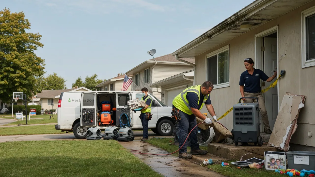 Water Damage Restoration in Troy, IL near me